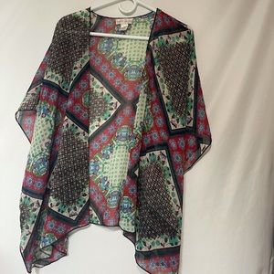 Band Of Gypsies Sheer Top M/L Cute!